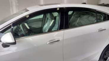 Calha de Chuva Cruze 17/ Hatch/Sedan 4P*  