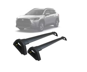 Rack de Alumínio Corolla Cross Prata* 