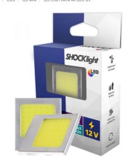 Lâmpada Led Cob Placa 48 12V 6000K*