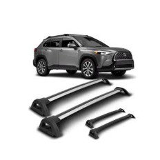 Rack de Alumínio Corolla Cross Preto* 