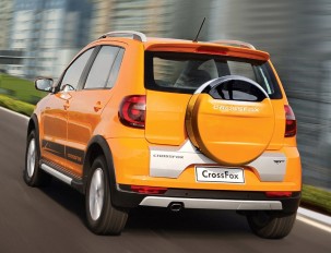 Capa de estepe (ABS) - Laranja Atacama - Crossfox