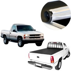 Capota Marítima Silverado Nacional Cabine Simples 1994 até 2002 Sem Estepe Roller Premium
