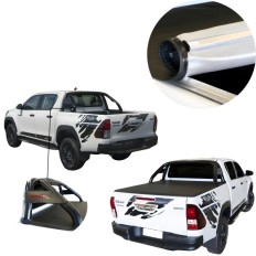 Capota Marítima Hilux Challenge 2016 até 2025 Cabine Dupla Com Santo Antonio Original Roller Premium