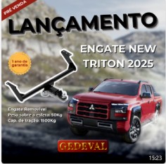 Engate Removível Triton 2026 a cima  1500 kg*