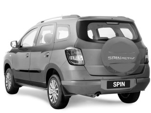 Capa de Estepe-Spin Activ Cinza Aztec (c/adesivo)