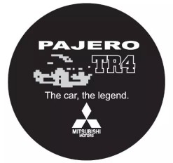 Capa p/ estepe - lona - Mod 01 - Pajero Io/TR4