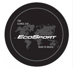 Capa p/estepe lona mod 03 - Ecosport C/ CADEADO