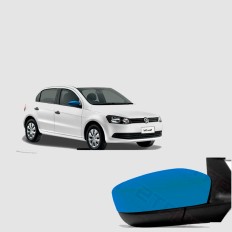 Sobre Capa Retrovisor Azul  Gol/Sav/Voy/Fox S/Furo LD*