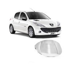 Capa Retrovisor Cromo 206/207/C3 Picas/ C3 04/LD*