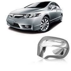 Capa Retrovisor Cromo Civic 07/12 - (s/pisca) LE