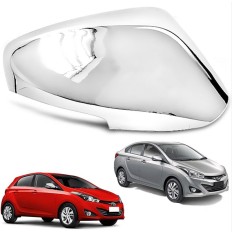 Capa Retrovisor Cromo HB20/Elantra12/ (c/pisca) LD