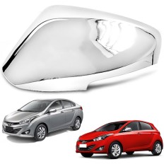 Capa Retrovisor Cromo HB20/Elantra12/ (c/pisca) LE