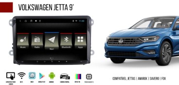 Central Multimidia Amarok/Jetta/Fox 9" *