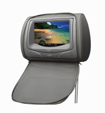 Encosto De Cabeça Cinza C/Leitor De Dvd IN*