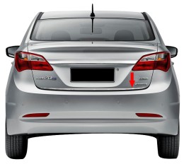 Adesivo Cromado Porta Malas - HB20 Sedan